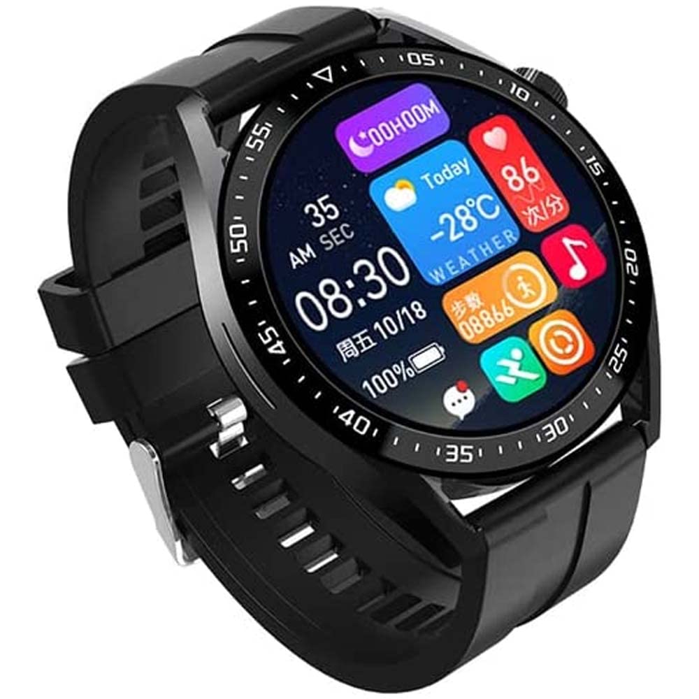 Smart Watch With Always on Display Voice Assistant NFC GPS Fitness Tracker Inteligent Bracelet Sports Smartwatch Bussiness Card QR Code and Lock System HW23 Pro EC33 AMAX PRO 3 (Black) Smart Watch With Always on Display Voice Assistant NFC GPS Fitness Tracker Inteligent Bracelet Sports Smartwatch Bussiness Card QR Code and Lock System HW23 Pro EC33 AMAX PRO 3 (Black)